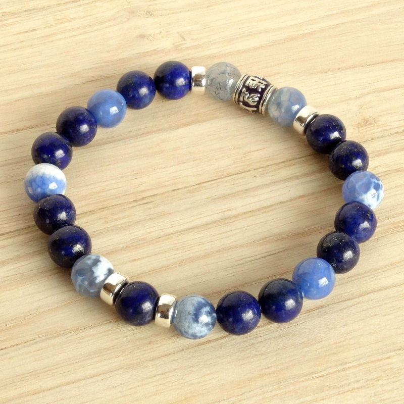 Armband sodaliet | sierdaden.nl